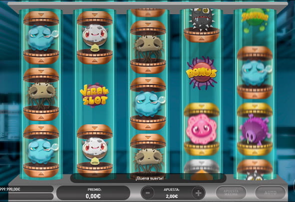 Play the Viral Slot by R. Franco in a safe casino.