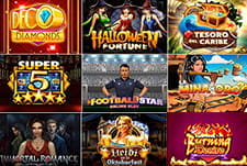 Overview of the featured slots section, the most popular of Casino Gran Madrid users