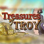 Slot cover of Treasures of Troy IGT.