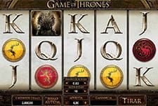 Game of Thrones slot game on Wanabet