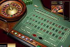 Preview of French roulette at Paf casino.
