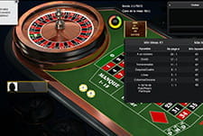 All roulette tables in the casino