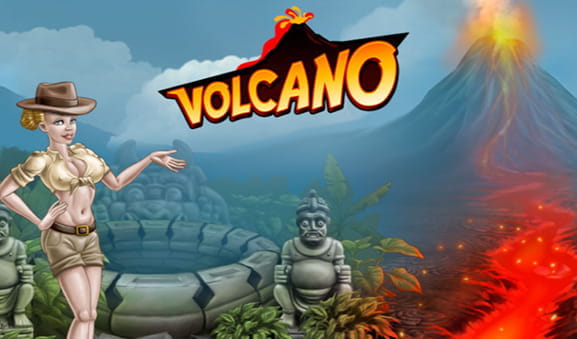 Cover of the Volcano slot by MGA.