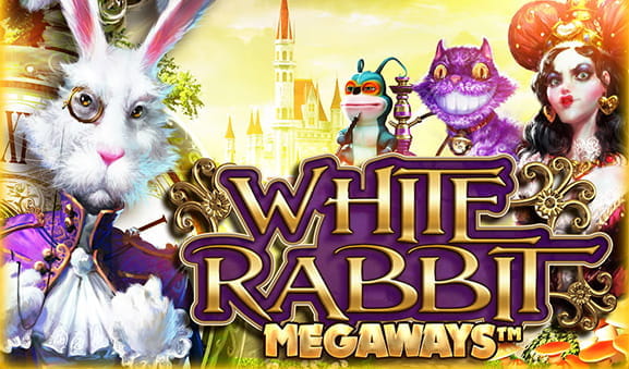 Cover of the White Rabbit slot from Big Time Gaming.